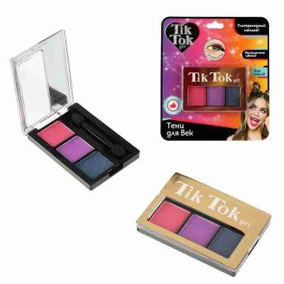 ES61580TTG Тени для век 3 цвета №2 TIK TOK GIRL