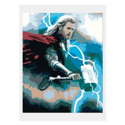 Картина по номерам на холсте 50х40 "Тор"