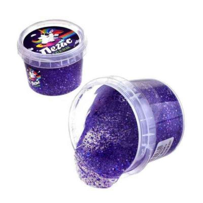 Слайм Прихлоп пегас голография лаванда 90 грамм