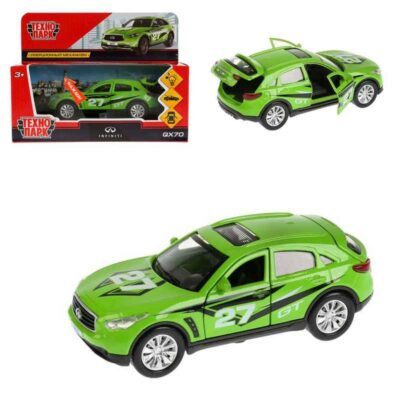 QX70-S-SL Машина металл свет-звук INFINITI QX70 СПОРТ длина 12 см