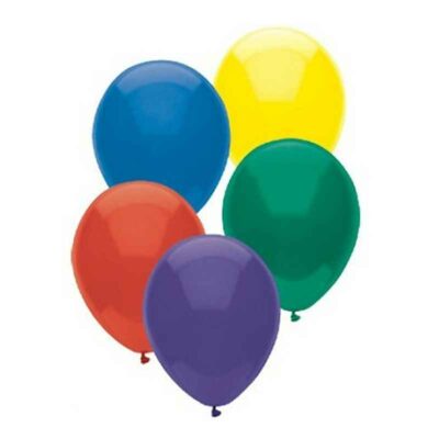 Шар (10''/25 см) Ассорти, металлик, 100 шт.