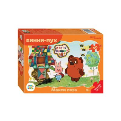 64001 Контурный МАКСИ пазл 30 эл. "Винни Пух" (С/м)