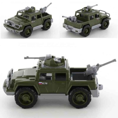 63946 Автомобиль-пикап военный "Защитник" с 2-мя пулемётами