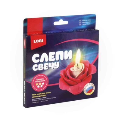 Пз/С-002 Слепи свечу "Нежная роза"