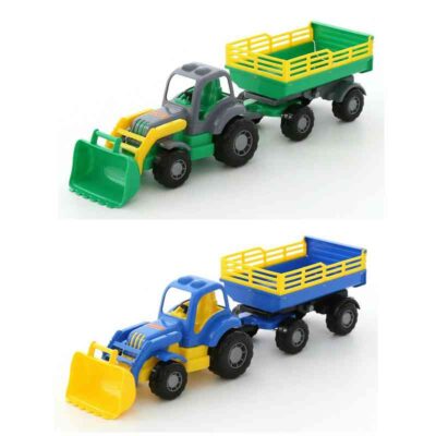 44808 "Крепыш", трактор с прицепом №2 и ковшом