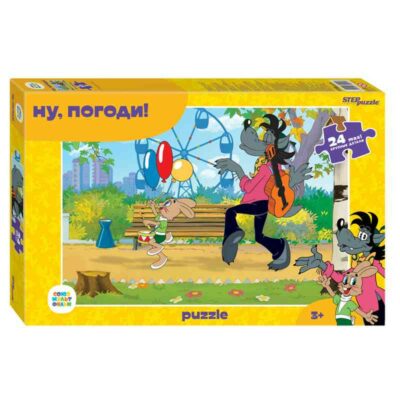 70014 Мозаика "puzzle" maxi 24 "Ну,погоди! (new)" (С/м)