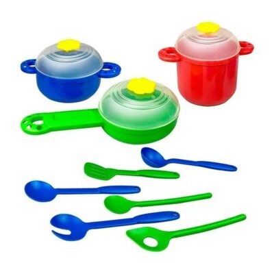 09173 Набор детской посуды "Шеф-повар" (12 дет.)