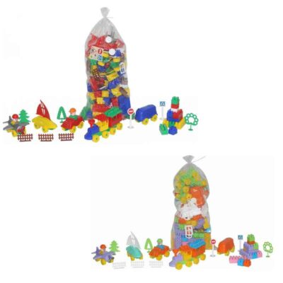 52544 Конструктор "Строитель" (178 элементов) (в пакете)