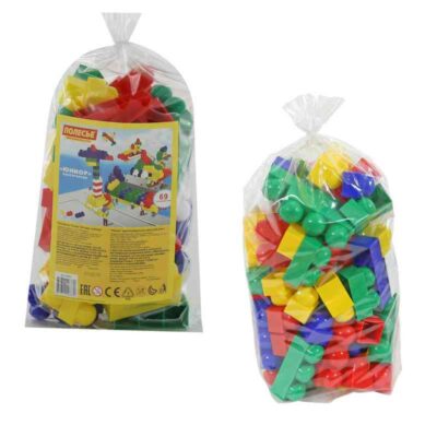 6660 Конструктор "Юниор" (69 элем. в мешке)