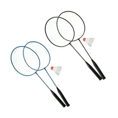 136-007 Набор бадминтона 2 ракетки мет,длинная руч,1 волан АКЦИЯ!!!!!!