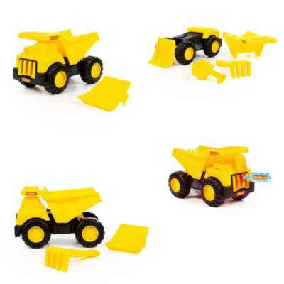 84286 Автомобиль-самосвал "Эксперт" многофункциональный (в сеточке)