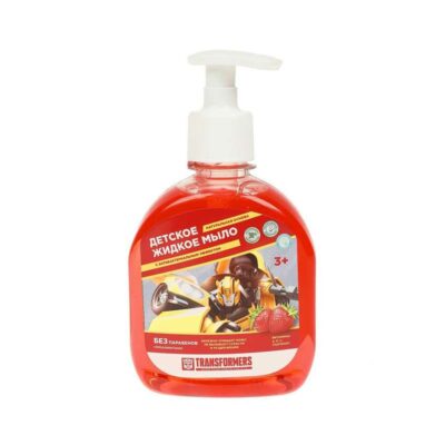 72943-TF Детское жидкое мыло Трансформеры с экстрак овса и череды 300мл АКЦИЯ!!!!!!!