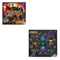 Космические стражи. Настольная игра-ходилка квадрат.40 карточек