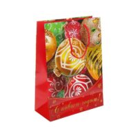 PML-103816-HNY5 Пакет подарочный глянцевый xl,новый год