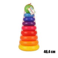 ПБГ08 Пирамида Гигант 8 колец высота 46,4 см