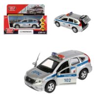 CR-V-P Машина металл HONDA CR-V ПОЛИЦИЯ 12 см