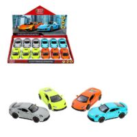 2208C0358-R Модель металл СПОРТКАР 10,5см инерц, двер