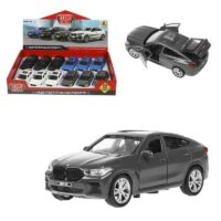 X6-12DB12-MIX Машина металл BMW X6 12 см