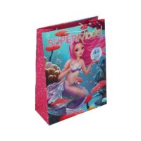 PXL-107494-TM4 Пакет подарочный МАТОВЫЙ xl,русалка