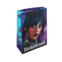 PXL-112900-WD1 Пакет подарочный МАТОВЫЙ xl,девочка