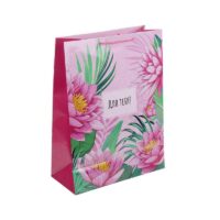 PXL-124697-FLW8 Пакет подарочный глянцевый xl,цветы,140 гр/м2