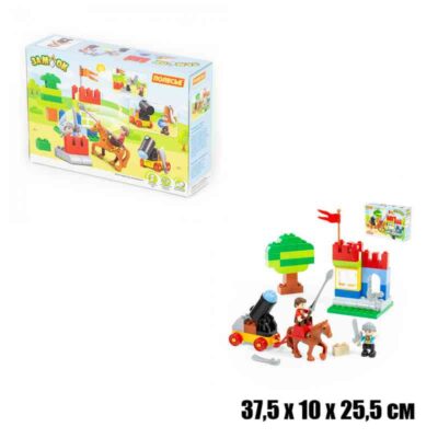 77653 Конструктор "Макси" - "Замок" (58 элементов) (в коробке)