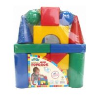 КСТ0016 Конструктор Мой городок 16 дет