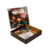 Атакующий титан.Возвращение домой.Настольная игра-ходилка квадрат
