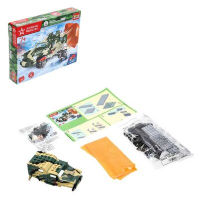 70001-KK АРМИЯ РОССИИ конструктор БРОНЕМАШИНА 52 дет АКЦИЯ!!!!!!!