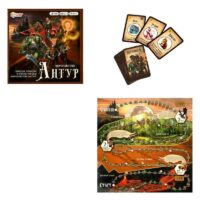 Победи дракона и стань героем королевства Антур! Игра-квадрат. 40 карточек