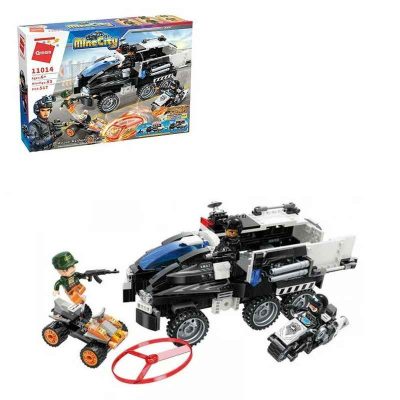 11014 Конструктор пластик. Полицейская машина (517 дет.