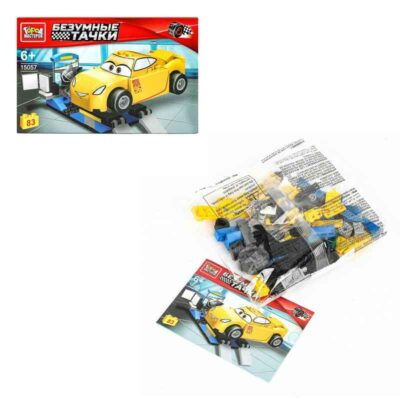 15057-ZH Конструктор безумные тачки, 83 дет