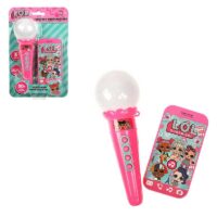 HT587-R5 Телефончик микрофончик ЛОЛ 30 песен,звуков.блист.бат