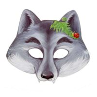 Маска карнавальная "Серый волк", 21,6 х 19,5 см 1408248