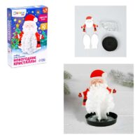 ЭВРИКИ Набор для опытов "Новогодние кристаллы", дед мороз   4828454