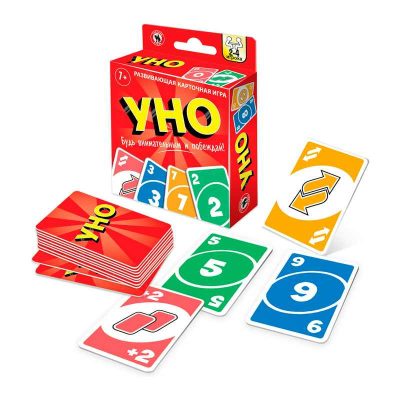 04693 Уно классическое с европодвесом, 52 карточки