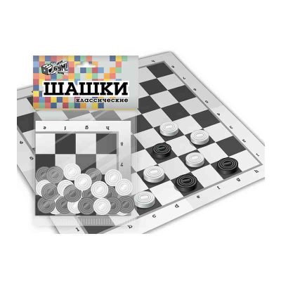 07100 Шашки классические (Хэдер, поле, шашки)