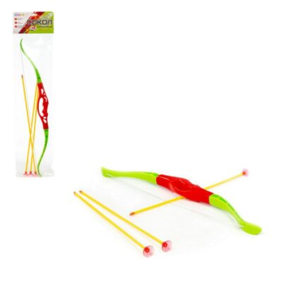 05312 Лук "Сокол" + стрелы (3 шт) (в пакете)