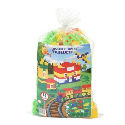 2952 Конструктор "Строитель" (Мини, 44 элем. в мешке)