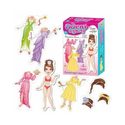 03189 Одень куклу. "Принцесса Белла"