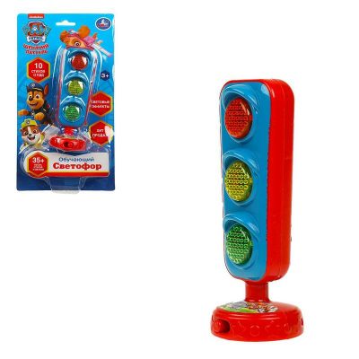 HT878-R5 Обучающая игрушка СВЕТОФОР Щенячий Патруль 35песен,стихов,звук
