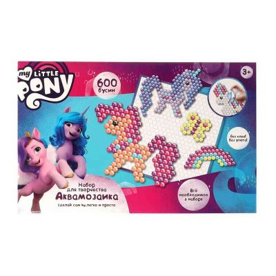 AB600-MLP1 Набор тв-ва аквамозаика 600 бусин