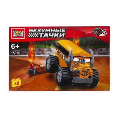 15060-ZH Конструктор безумные тачки, 88 дет