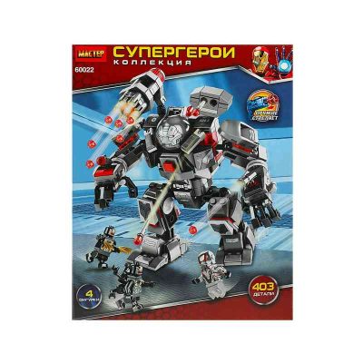 60022-CY Конструктор супергерои, 403 дет
