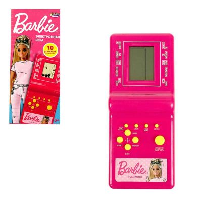 D22605-R6 Электронная логическая игра Барби кор.7*14,5*2см АКЦИЯ!!!!!!!