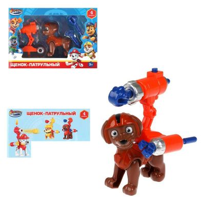 B2298647-R Фигурка щенок патрульный, 3 вида, коробка 17*11,5*5 см