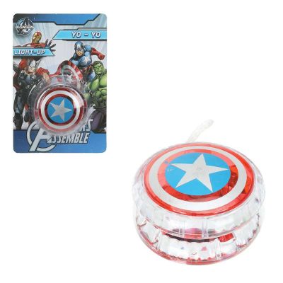 2205K0630-R Йо-йо мстители, свет, блист. 10*15*4см