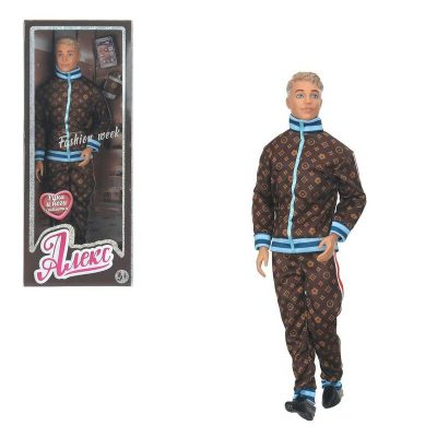 LV-SA-BB Кукла 29см Алекс, руки и ноги сгиб., кор