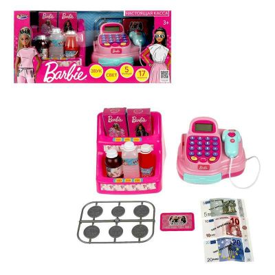 1803U054-R3 Касса Barbie свет-звук, кор.34*16,5*17см АКЦИЯ!!!!!!!