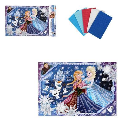 EVAPACK-112424 Аппликация из эва в пакете 21х30 см снежная принцесса